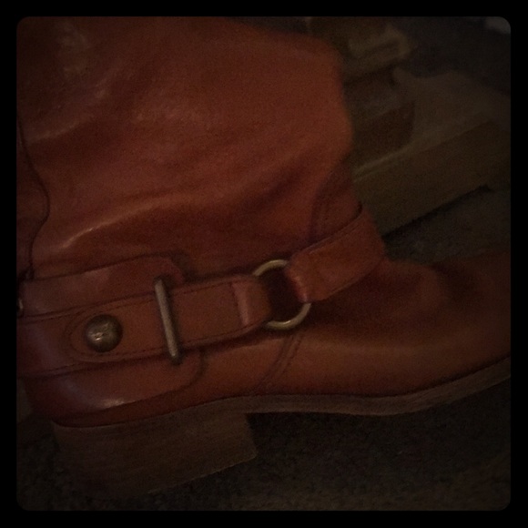 Knee High Camel COACH boots - Picture 1 of 4